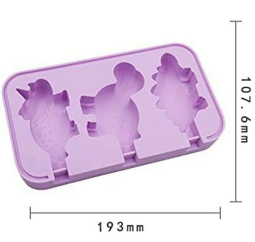 VTOSEN 2 Pack Silicone Popsicle Molds,3 dinosaur and 3 marine animal models.. - Fresh Stock Dated February 2026