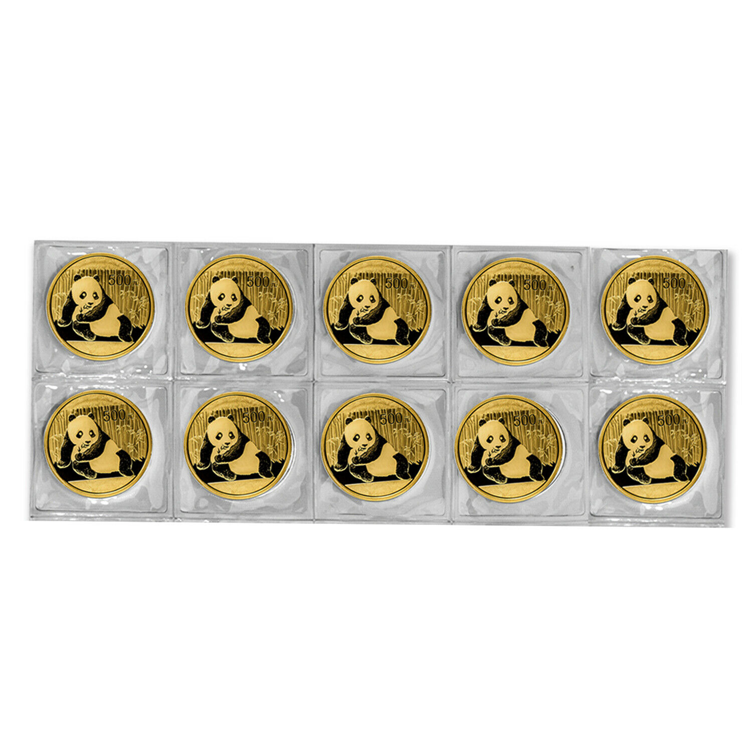 2015 China 1 oz Gold Panda BU (Sealed) - SKU #84907 - Fresh Stock Dated February 2026