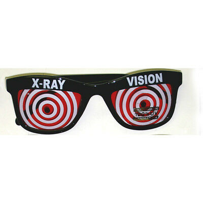 X-Ray Vision Glasses (Choose Your Color) Red Blue Yellow Specs Wayfarer Adult - Fresh Stock Dated February 2026