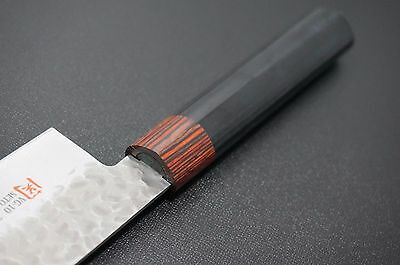 Japanese SETO ISEYA Hammered Damascus VG10 Nakiri Kitchen Knife 180mm Japan I-6 - Fresh Stock Dated December 2025