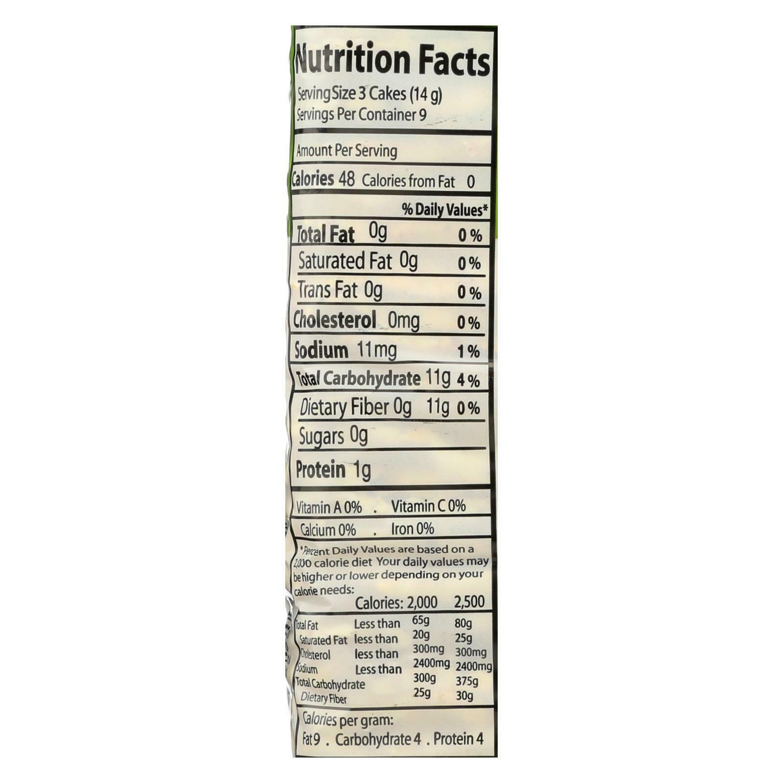 Suzie's Whole Grain Thin Cakes - Corn Quinoa and Sesame - Case of 12 - 4.6 oz. - Fresh Stock Dated December 2025