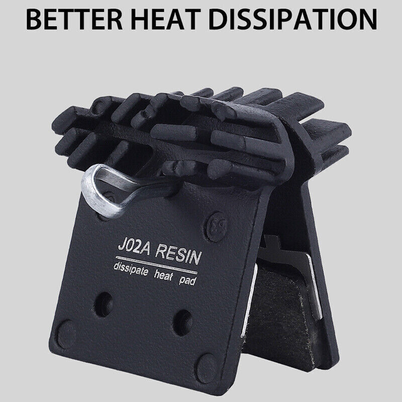 Shimano J02A Resin Disc Brake Pad ICE-TECH with Fin fit XT Mountain Bike Caliper - Fresh Stock Dated February 2026