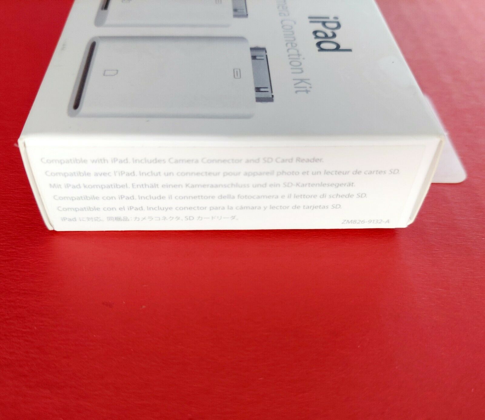 APPLE IPAD CAMERA CONNECTION KIT  MC531ZM/A Model A1362 A1358 - Fresh Stock Dated February 2026