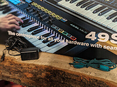 Novation	49SL MkIII 49-key Keyboard Controller with Sequencer - Fresh Stock Dated February 2026