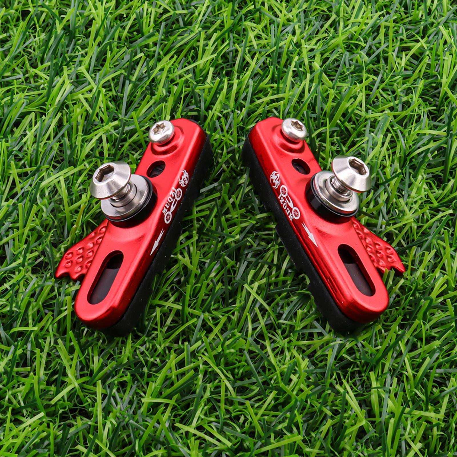 Bicycle 51.7x12MM Durable Carbon Fiber Rim Brake Block Drawer Clip Brake P 1K9B - Fresh Stock Dated February 2026