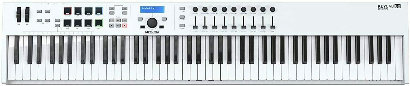 Arturia Keylab Essential 88 MIDI Controller Keyboard USB, LCD screen - UC - Fresh Stock Dated February 2026
