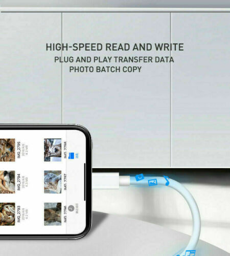 USB-C To SD Card Memory Card Reader for iPhone/Card Reader for iPad/SD Adapter - Fresh Stock Dated February 2026