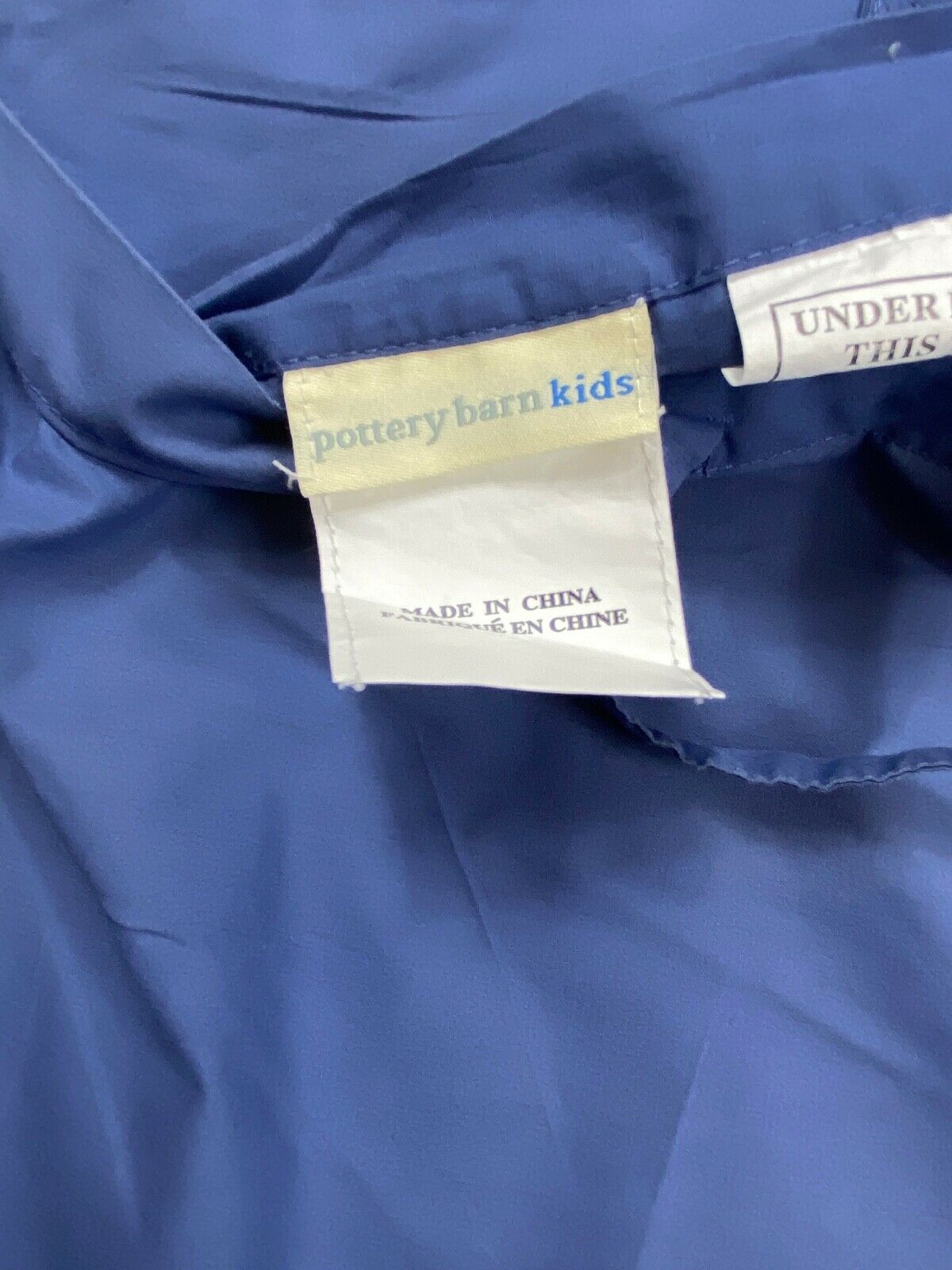 LOT of 2 Pottery Barn Kids Euro Quilted League Sports Theme Square Sham 26