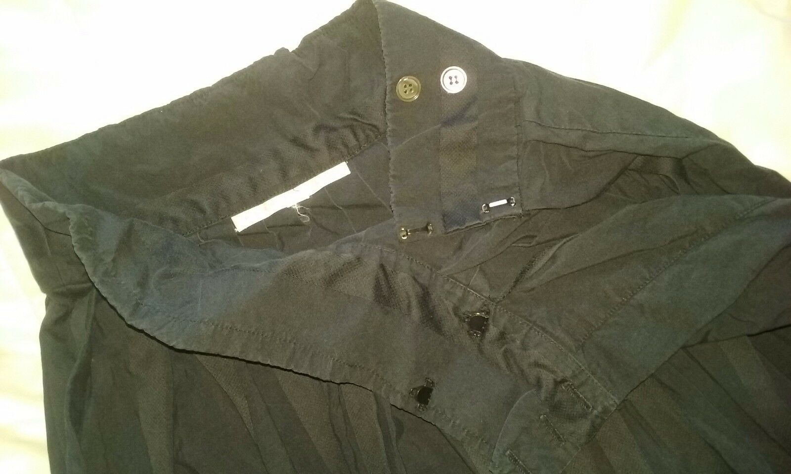 Vintage Perry Ellis Long Black Pleated Maxi Skirt - Size 10 - Good Condition - Fresh Stock Dated February 2026