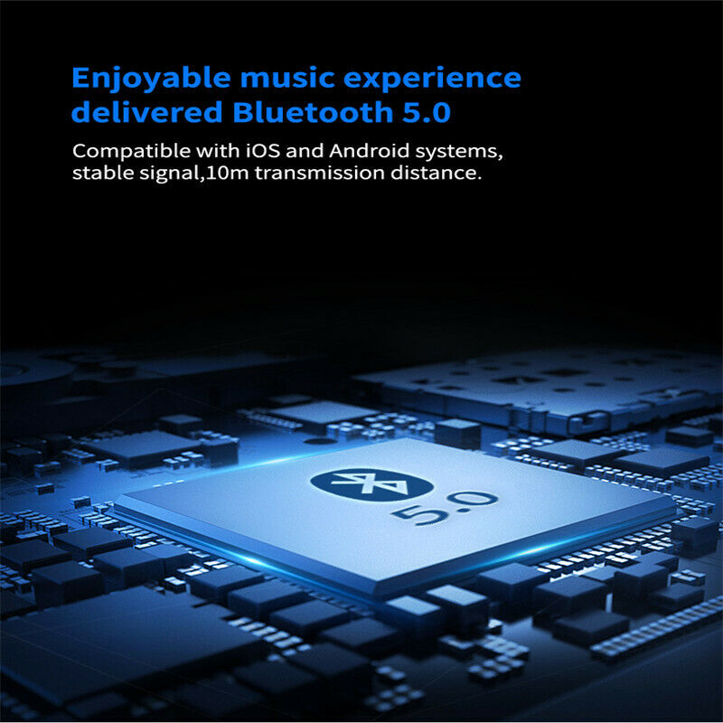 Wireless Bluetooth 5.0 FM Transmitter Handsfree Kit QC3.0 Car Dual USB Charger - Fresh Stock Dated February 2026