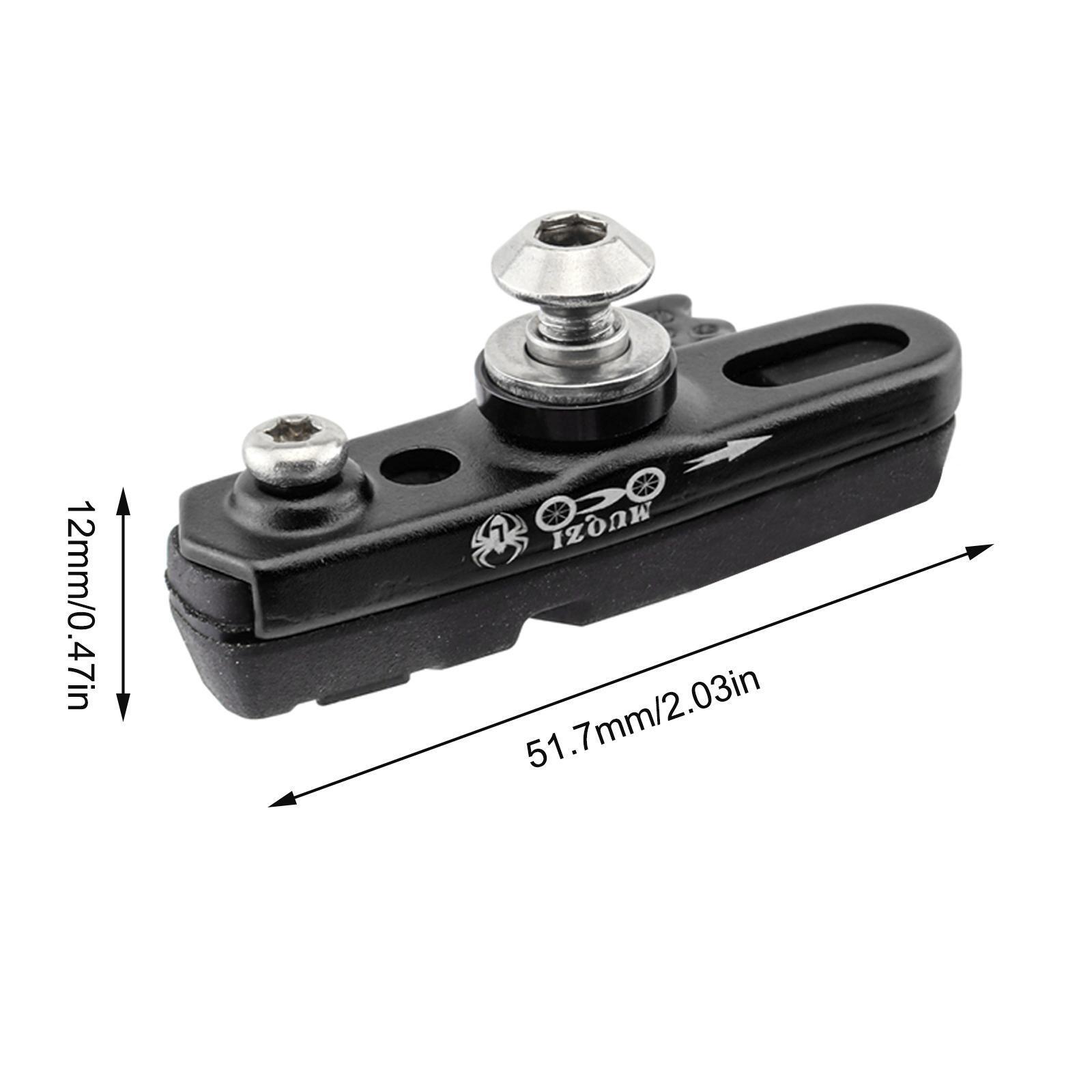 Bicycle 51.7x12MM Durable Carbon Fiber Rim Brake Block Drawer Clip Brake P 1K9B - Fresh Stock Dated February 2026