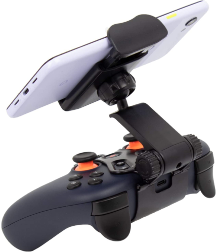 Orzly Phone Mount Clip for use with Google Stadia Controller - Fresh Stock Dated December 2025