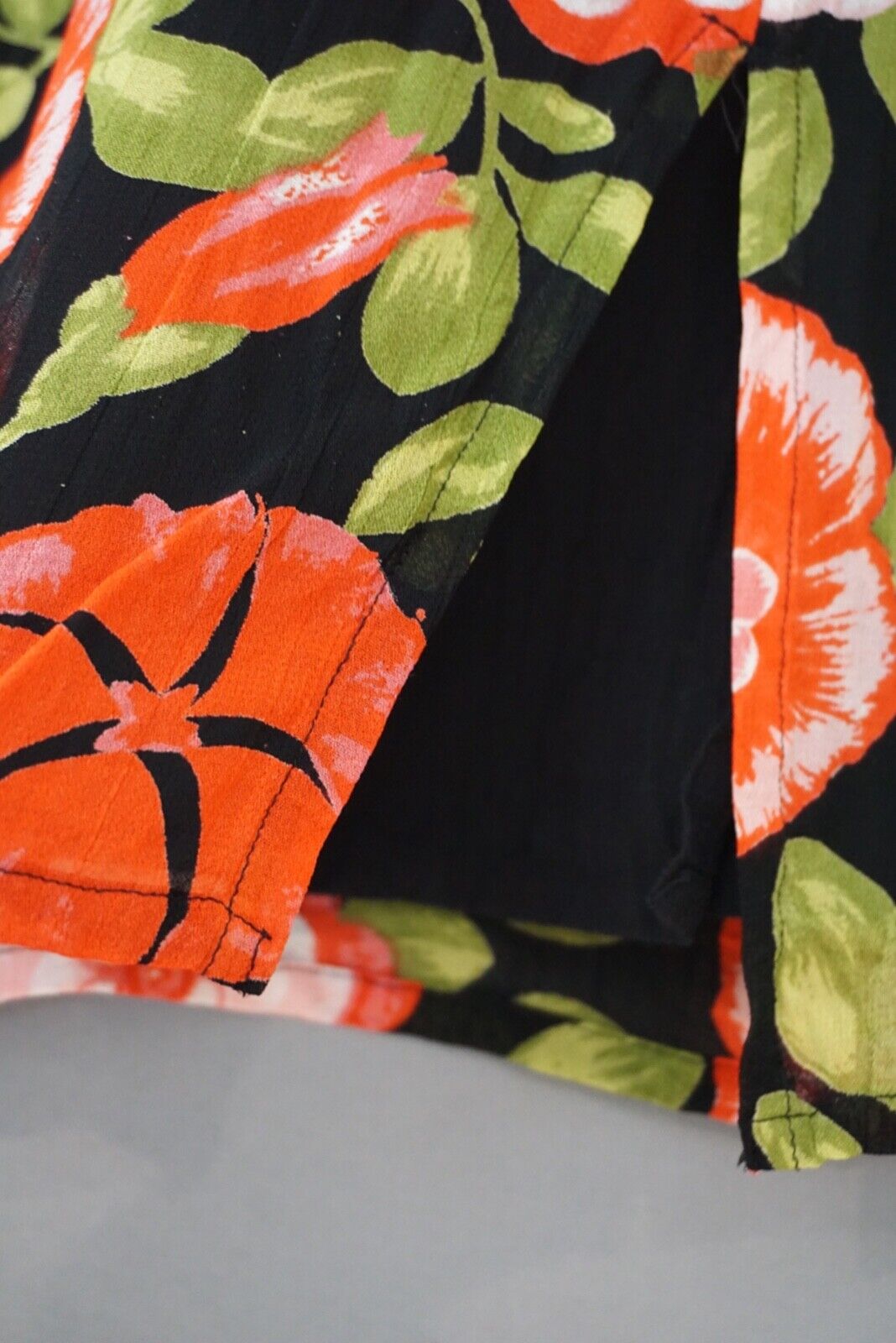 EXC! 90s Susina Crepe Rayon Layered Floral Skirt Med - Fresh Stock Dated March 2026