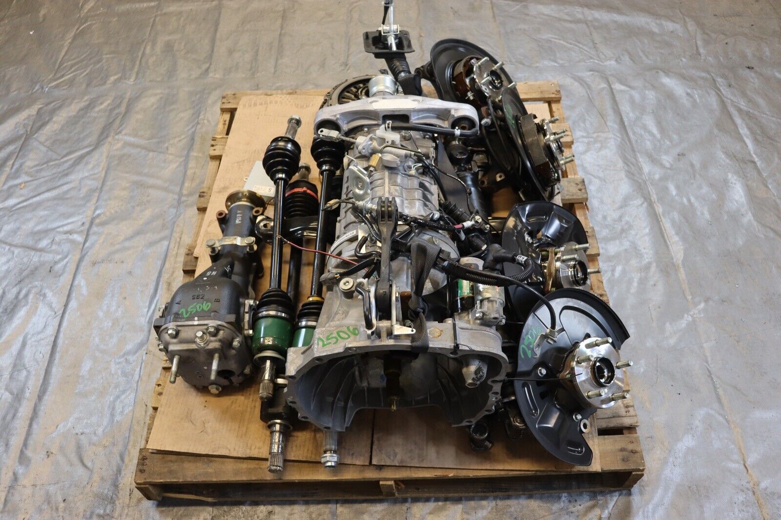 2020 SUBARU WRX STI WHITE EDITION OEM 6SPD MANUAL TRANSMISSION SWAP KIT #2506 - Fresh Stock Dated February 2026