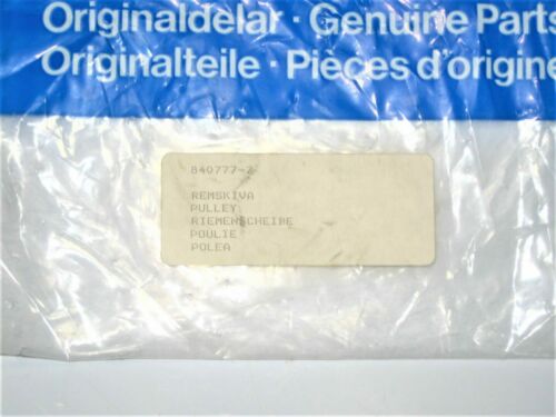 Volvo Penta 840777 Marine Diesel Motor Crankshaft Pulley REPLACES 840668 NEW OEM - Fresh Stock Dated February 2026