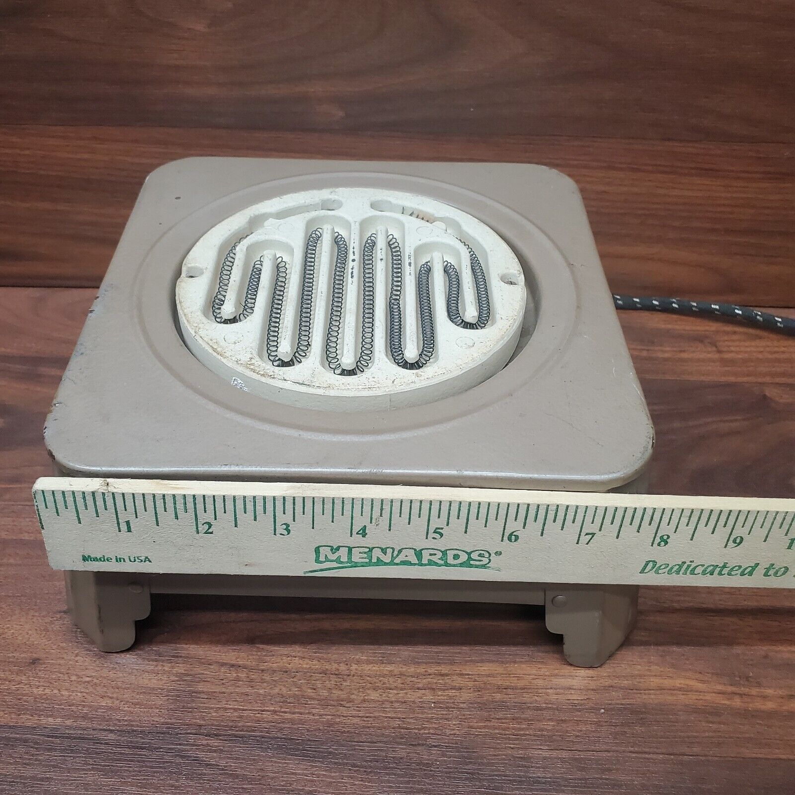 Vintage Capitol Speed Burner Electric Single Burner Stove Hot Plate Working - Fresh Stock Dated February 2026