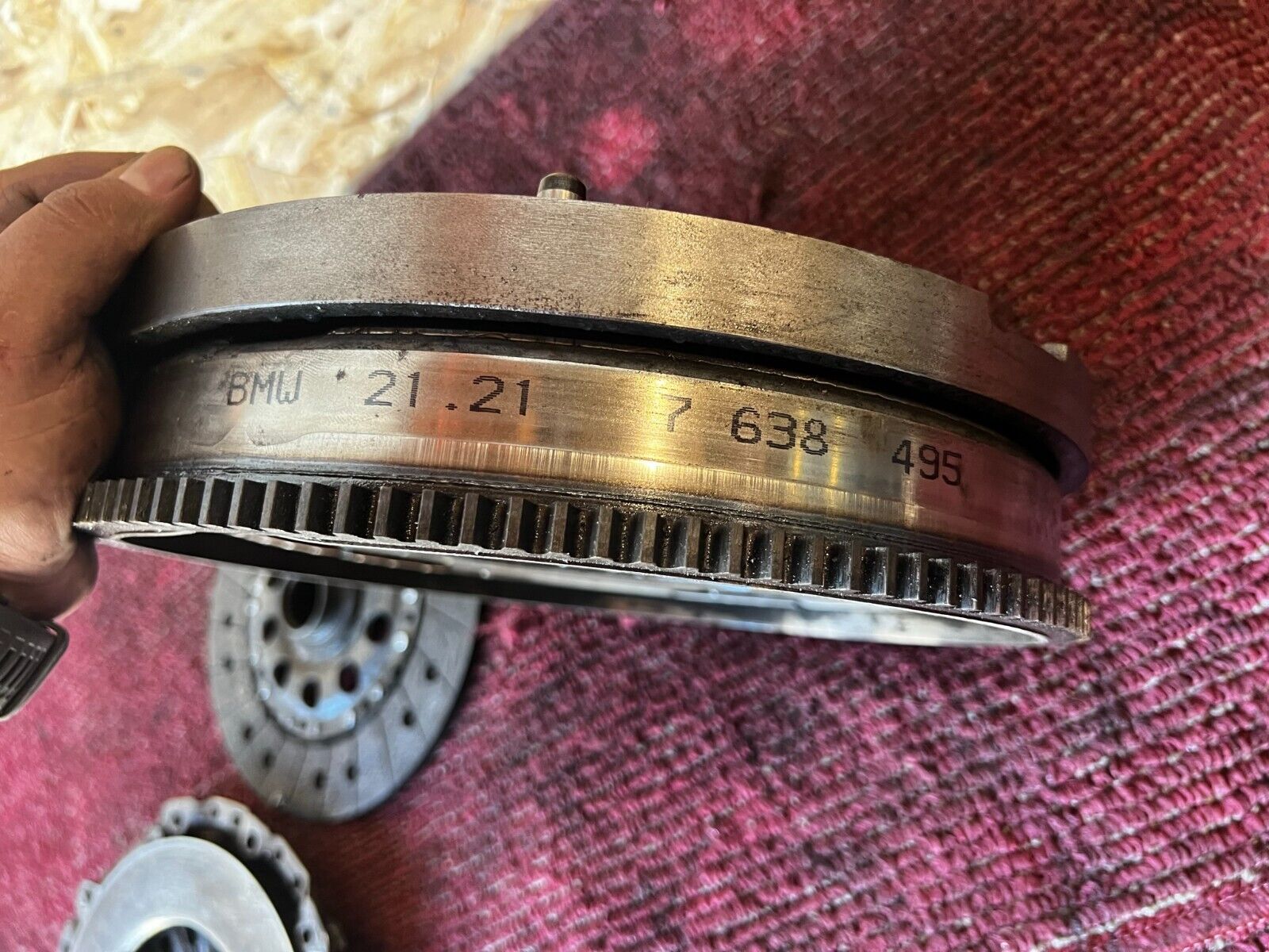 BMW E90 E92 E60 F23 N54 N55 MANUAL TRANSMISSION FLYWHEEL CLUTCH ASSEMBLY OEM 27K - Fresh Stock Dated February 2026