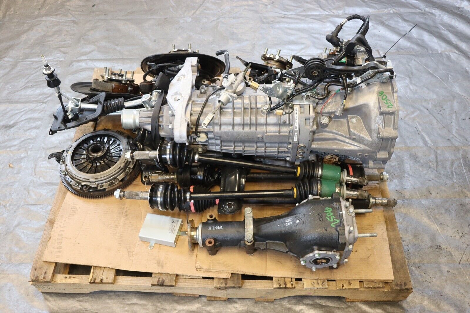 2020 SUBARU WRX STI WHITE EDITION OEM 6SPD MANUAL TRANSMISSION SWAP KIT #2506 - Fresh Stock Dated February 2026