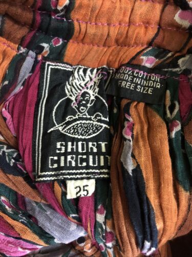 Vtg 80s 90s Floral Gypsy Full Sweep Gauze Boho Hippie Festival Maxi Skirt M/L - Fresh Stock Dated December 2025