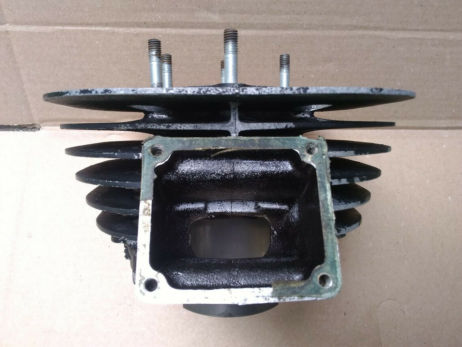 1978 YZ250 Cylinder Top End Head 70.50 mm OVER BORE #4 - Fresh Stock Dated February 2026