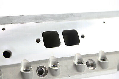 Chevy SBC 350 190cc 64cc Straight Plug Bare Aluminum Cylinder Head - Fresh Stock Dated February 2026