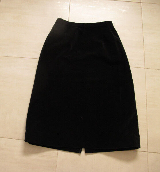 Vintage black velvet skirt  Custom made no size - Fresh Stock Dated March 2026