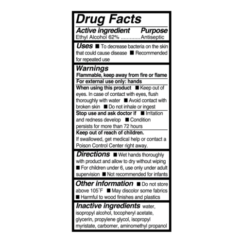 Flents® Lil' Squirt™ Hand Sanitizer Gel - 2.0oz (case of 24) - Fresh Stock Dated February 2026