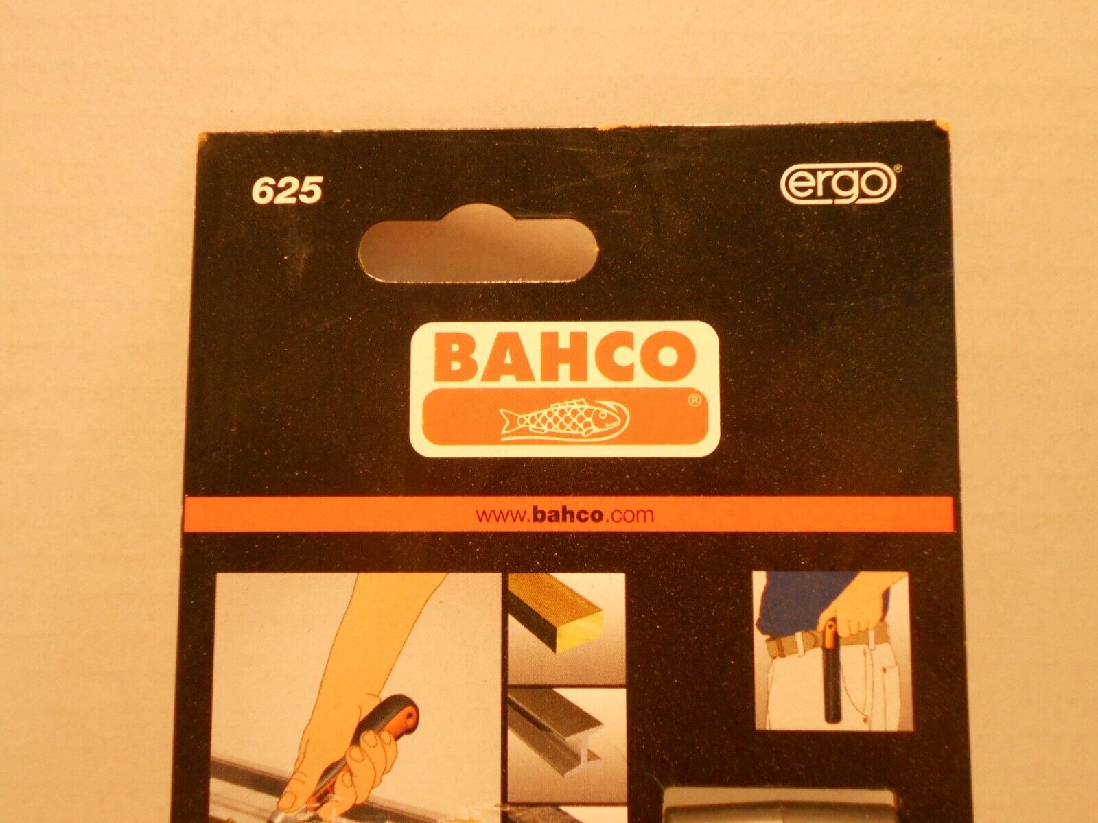 Bahco 625 Carbide Ergo Pocket Scraper - Fresh Stock Dated February 2026