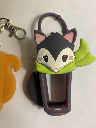 Bath And Body Works Lot 3 Hand Sanitizer Holders Light Up Squirrel Fox Cat NWT - Fresh Stock Dated February 2026