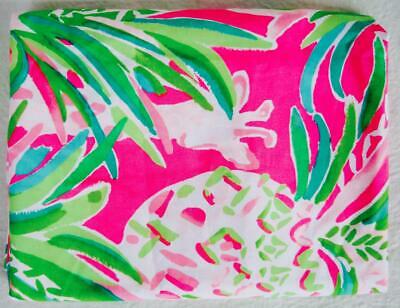 Pottery Barn 1 Lilly Pulitzer Alotta Colada King Sham NWOT Pink Green 36
