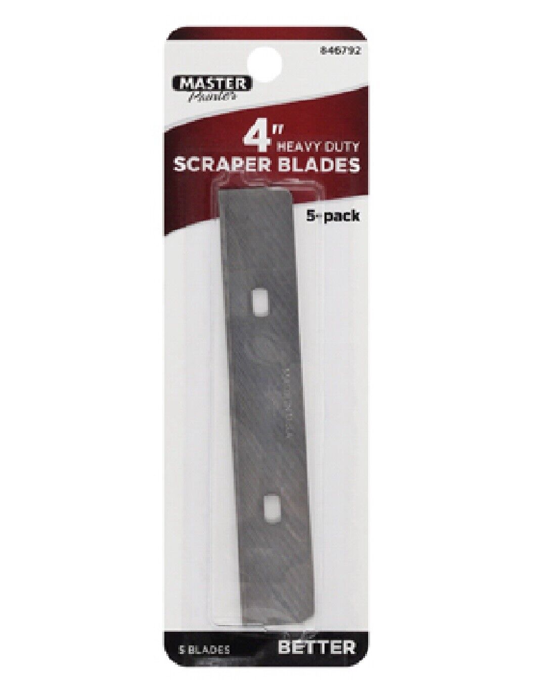Master Painter WSB Replacement Glass & Tile Scraper Blade, 4