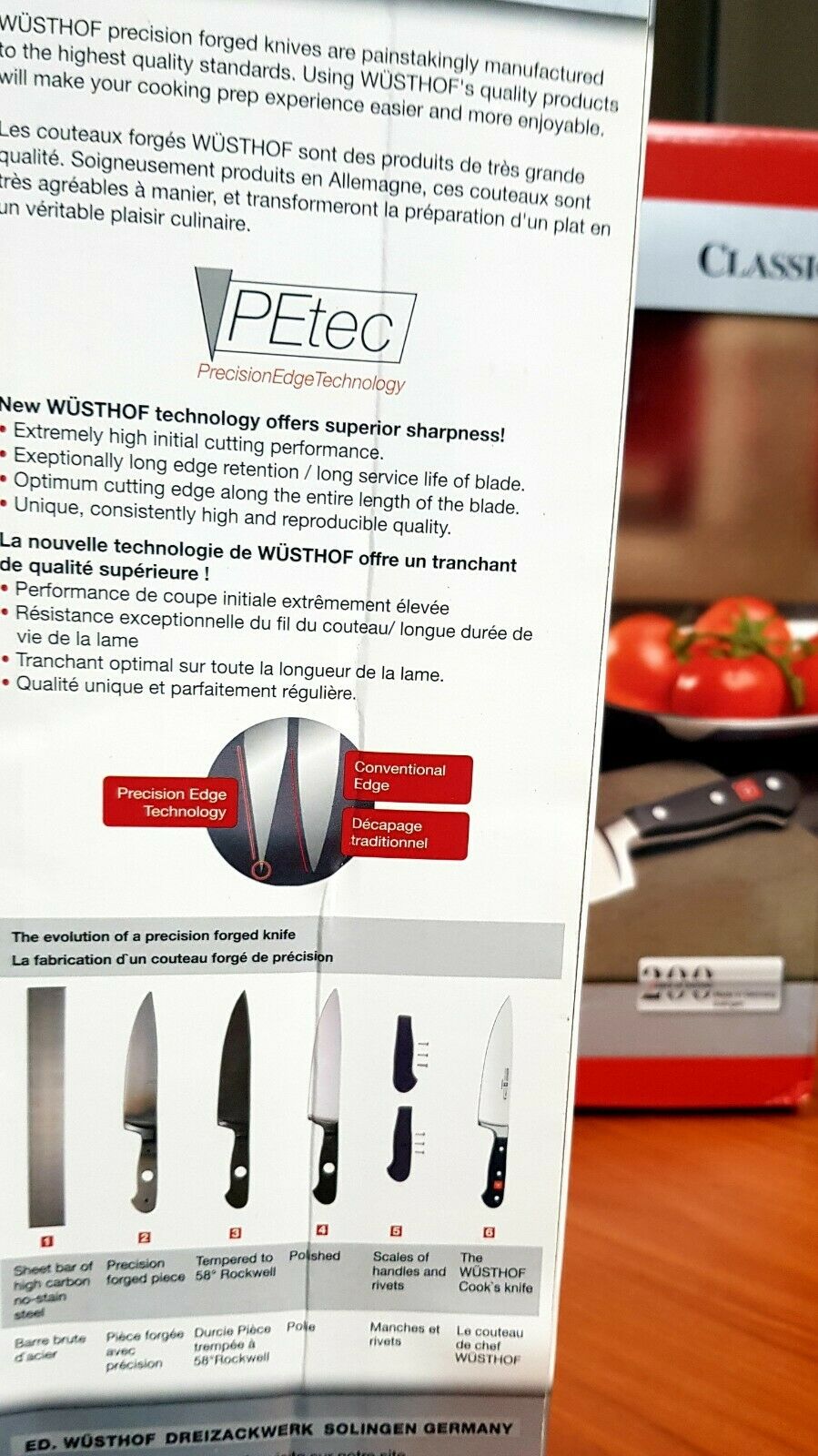 Wusthof Classic - Eight Piece Deluxe Block Set - 8408 - Fresh Stock Dated December 2025