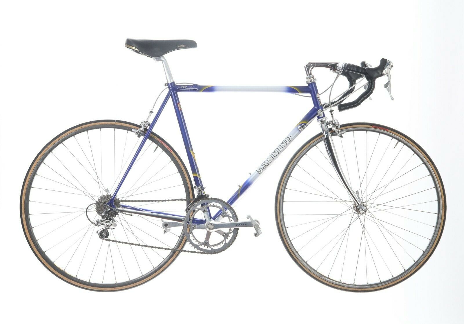 SANNINO COLUMBUS SHIMANO DURA ACE 7400 STEEL ROAD RACING VINTAGE OLD BIKE OLD - Fresh Stock Dated February 2026