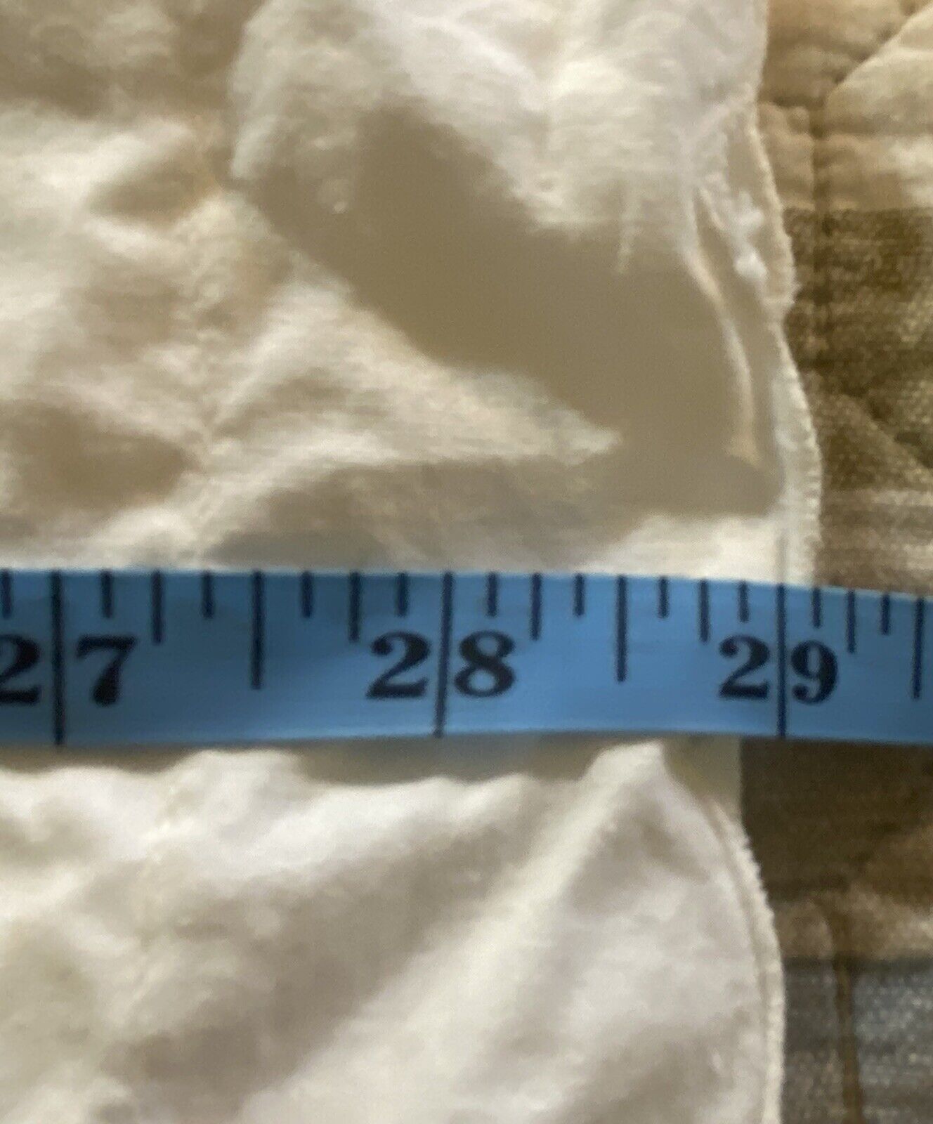 Set Of  2 Vintage Standard Pillow Sham White Cut Out Applique Cotton Lace Button - Fresh Stock Dated February 2026