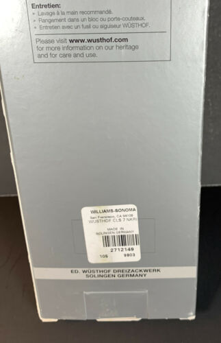 Wusthof Classic 7 inch Nakiri Knife - 4193 / 17cm - New in Original Box - Fresh Stock Dated December 2025