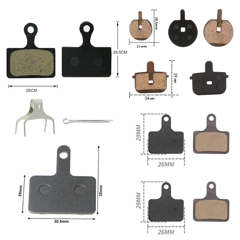 1Pair Bike Hydraulic Brake Pads Bicycle Parts Cycling Resin Disc Brake Pads F8 - Fresh Stock Dated February 2026