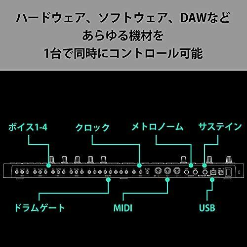 ARTURIA MIDI keyboard controller KeyStep Pro Black Edition with sequencer - Fresh Stock Dated February 2026