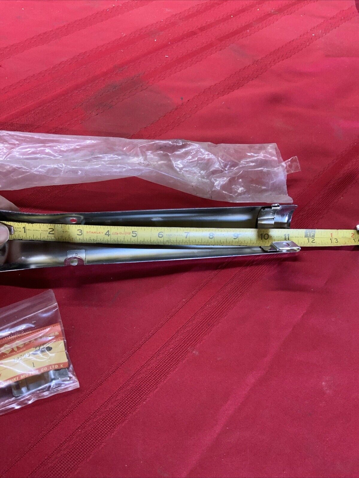 1980-87 Suzuki GS450T  GS450E GS450L  Left Exhaust Cover Heat Shield 14790-44900 - Fresh Stock Dated February 2026