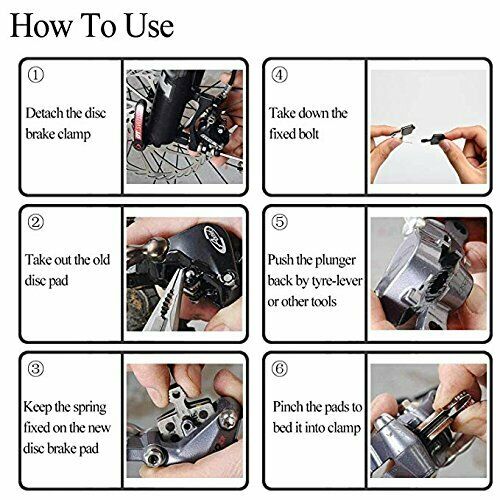 Metal Sintered Disc Brake Pads for SRAM Guide RSC/RS/R Avid XO Trail - 2Pairs - Fresh Stock Dated February 2026
