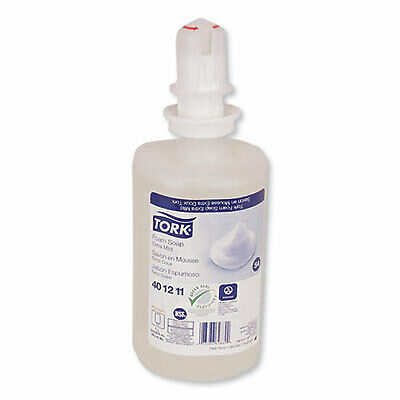 Tork Premium Extra Mild Foam Soap, Unscented, 1 L, 6/Carton 401211 401211  - 1 - Fresh Stock Dated February 2026