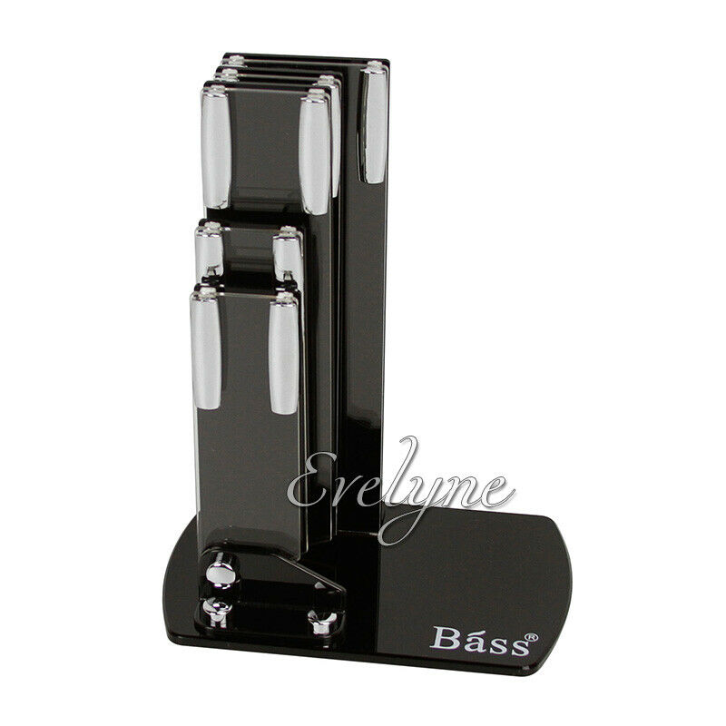 Evelyne 5 pcs Chef Cutlery Stainless Steel Kitchen Knife Block Set Red Handle - Fresh Stock Dated December 2025