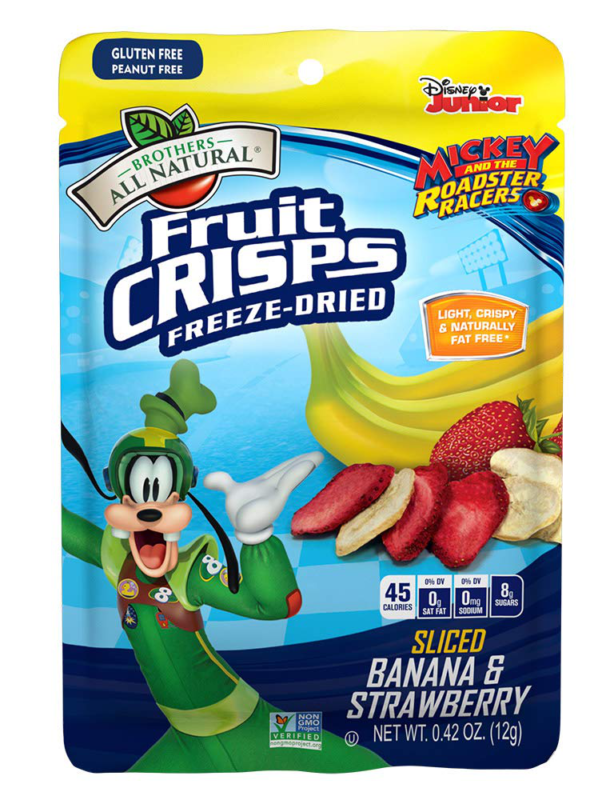 Brothers-ALL-Natural Fruit Crisps, Mickey Mouse Clubhouse Variety, 0.35 Ounce (P - Fresh Stock Dated February 2026