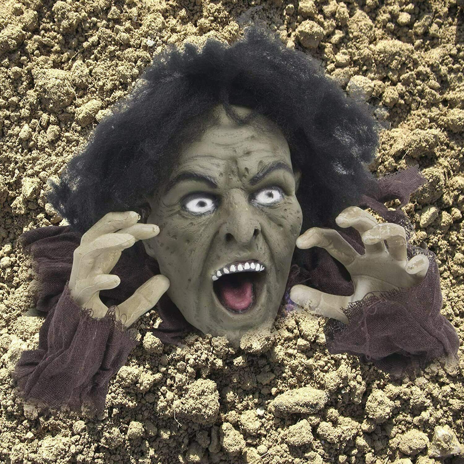 Halloween Decorations Groundbreaker Zombie Outdoor Weather Resistant Plastic New - Fresh Stock Dated December 2025