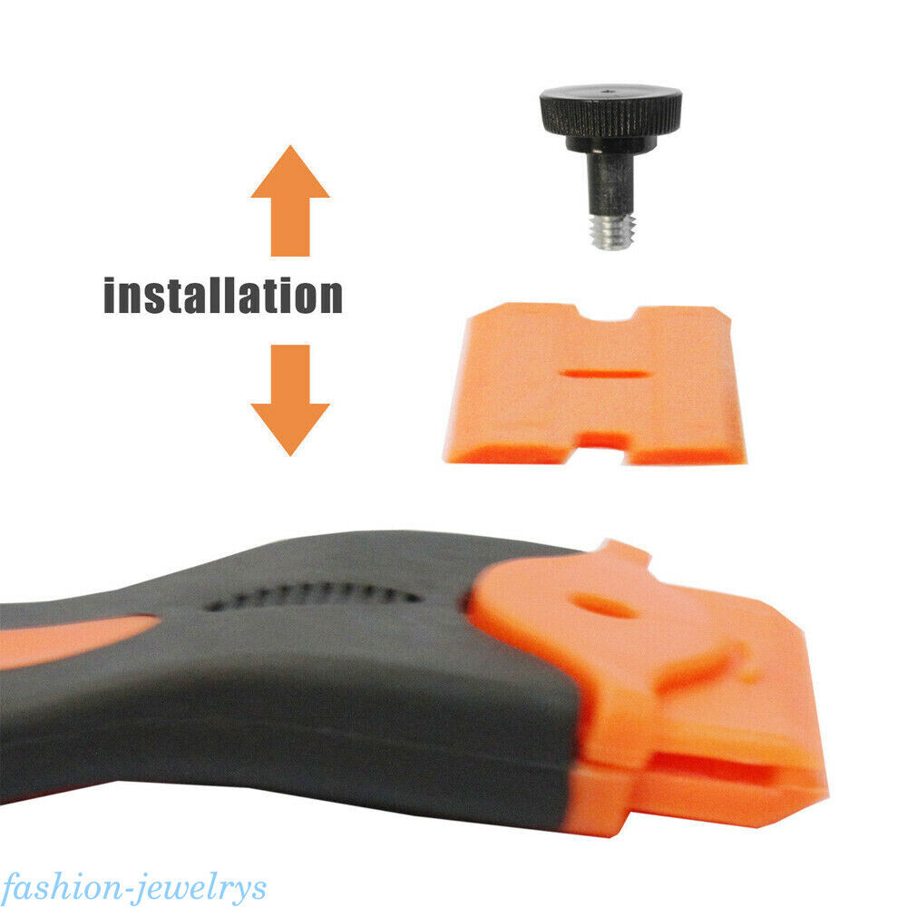 Plastic Car Sticker Remover Double Edge Blade Razor Scraper Window Spatula Tool - Fresh Stock Dated February 2026