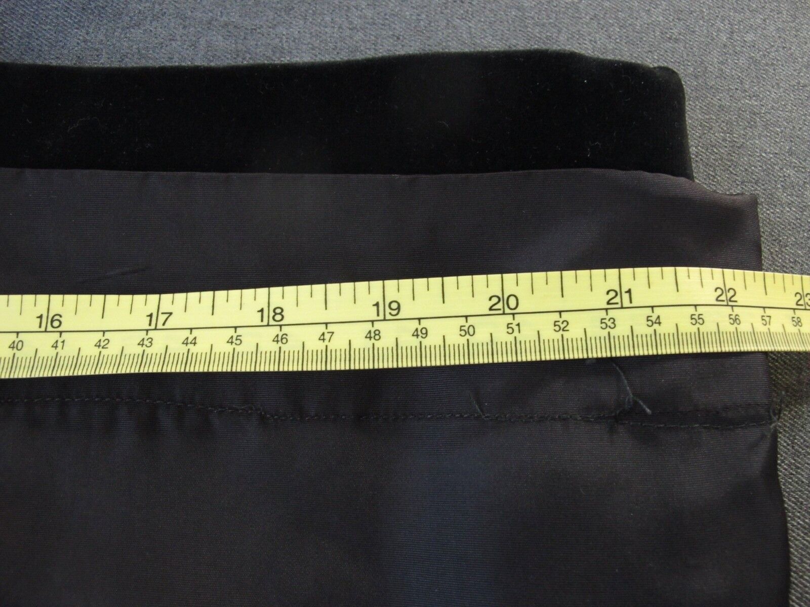 Vintage black velvet skirt  Custom made no size - Fresh Stock Dated March 2026