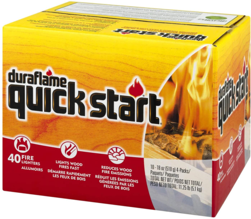 duraflame Quick Start Firelighters, 10 - 4 packs 1 - Fresh Stock Dated December 2025