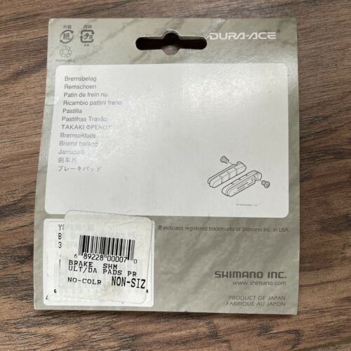 1 Pair Shimano Dura-Ace BR-7700 Brake Pads - Fresh Stock Dated December 2025