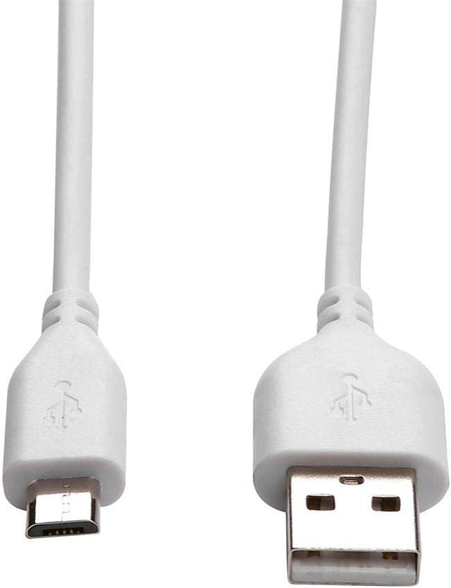 2-Pack 25ft USB to Micro Extension Power Cable Compatible for Wyze White - Fresh Stock Dated February 2026