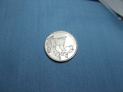 1991 Dominican Republic 25 Centavos Coin 