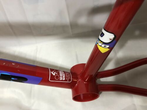 ORIGINAL PAINT DECALS 1990 DYNO DETOUR RED FRAME FORK BARS POST OLD SCHOOL BMX - Fresh Stock Dated December 2025